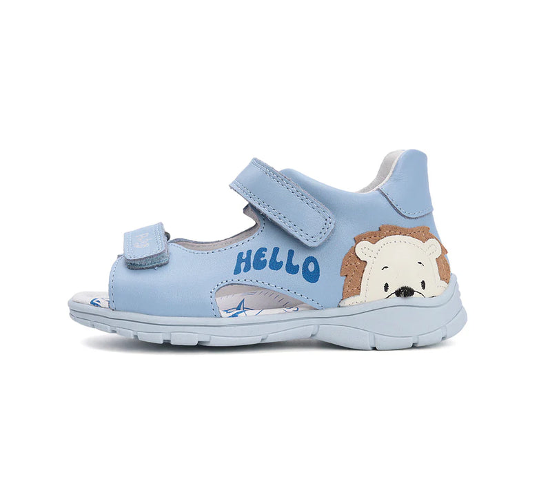 ponte20 boy supinated sandals (da05-6-1451) sandals uk main view showing overall design for toddlers