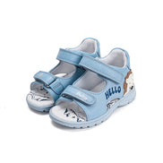 ponte20 boy supinated sandals (da05-6-1451) sandals uk side view highlighting sole flexibility and shape