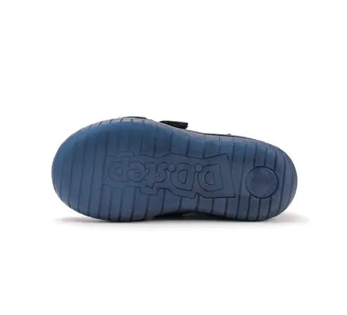 d.d.step boy leather shoes (a050-52497m) shoes uk product image showing details