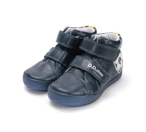 d.d.step boy leather shoes (a050-52497m) shoes uk product image showing details
