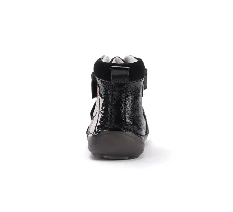 d.d.step unicorn barefoot leather glow in the dark shoes (a063-52815b) shoes uk product image showing details