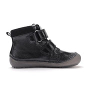 d.d.step unicorn barefoot leather glow in the dark shoes (a063-52815b) shoes uk close up of material and stitching details