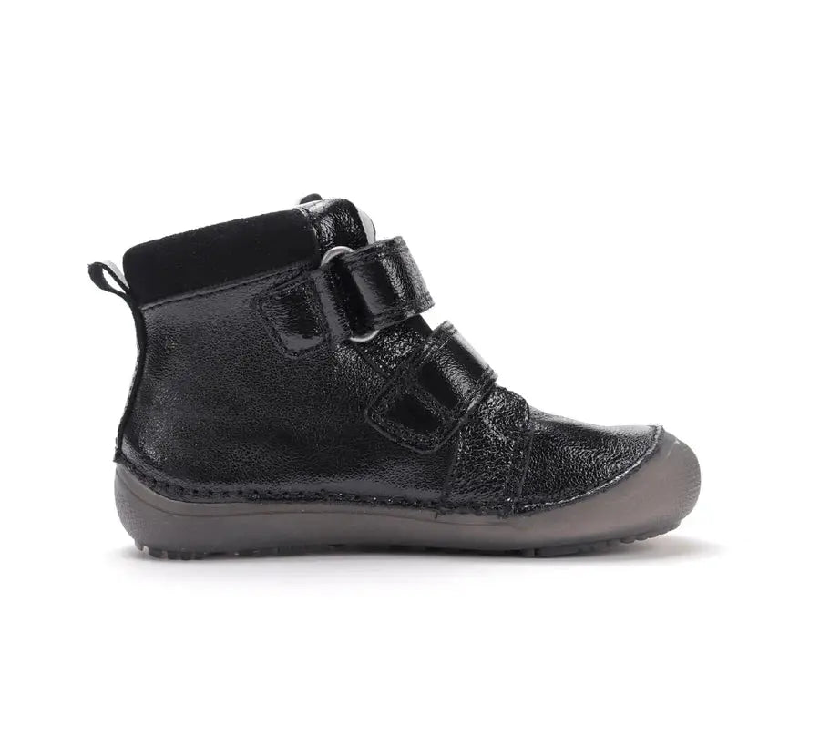 D.D.Step Unicorn Barefoot Leather Shoes Black