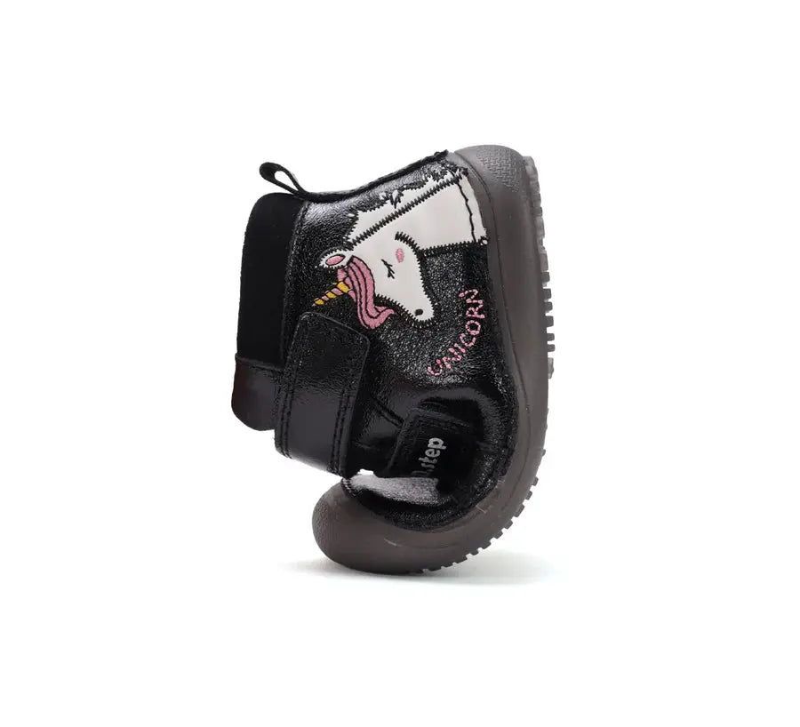 d.d.step unicorn barefoot leather glow in the dark shoes (a063-52815b) shoes uk product image showing details