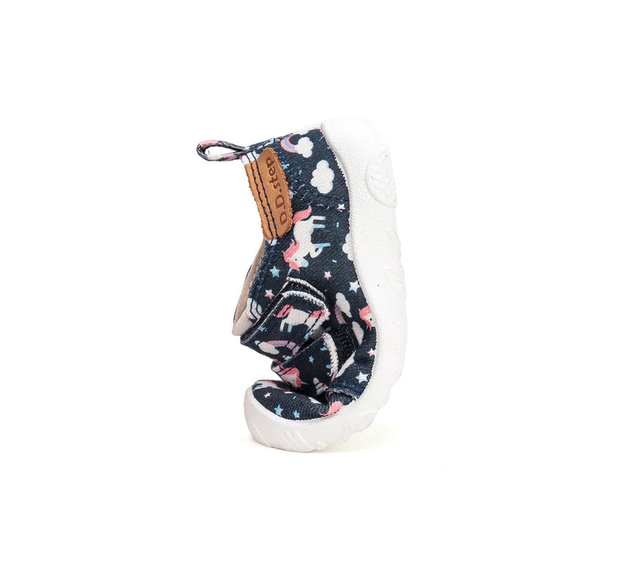 d.d.step girls barefoot/ water-repellence/canvas (c086-52832) shoes uk product image showing details