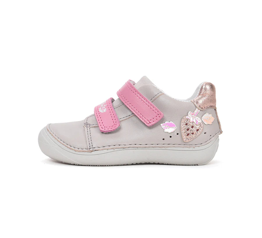 ponte20 girl supinated leather shoes (da03-6-1429) shoes uk main view showing overall design for toddlers