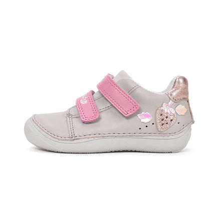 ponte20 girl supinated leather shoes (da03-6-1429) shoes uk main view showing overall design for toddlers