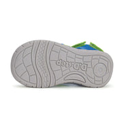 d.d.step boy quick dry sandals (g065-51748a) sandals uk close up of material and stitching details