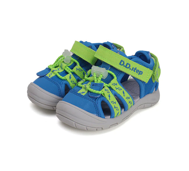 d.d.step boy quick dry sandals (g065-51748a) sandals uk main view showing overall design for toddlers