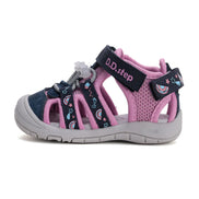 d.d.step girl quick dry sandals (g065-51748d) sandals uk side view highlighting sole flexibility and shape