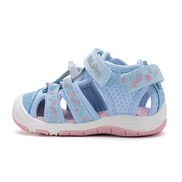 d.d.step girls' quick dry sandals (g065-51748e) sandals uk side view highlighting sole flexibility and shape