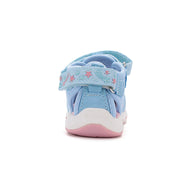 d.d.step girls' quick dry sandals (g065-51748e) sandals uk close up of material and stitching details