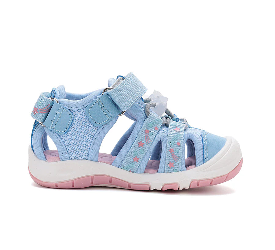 d.d.step girls' quick dry sandals (g065-51748e) sandals uk product image showing details