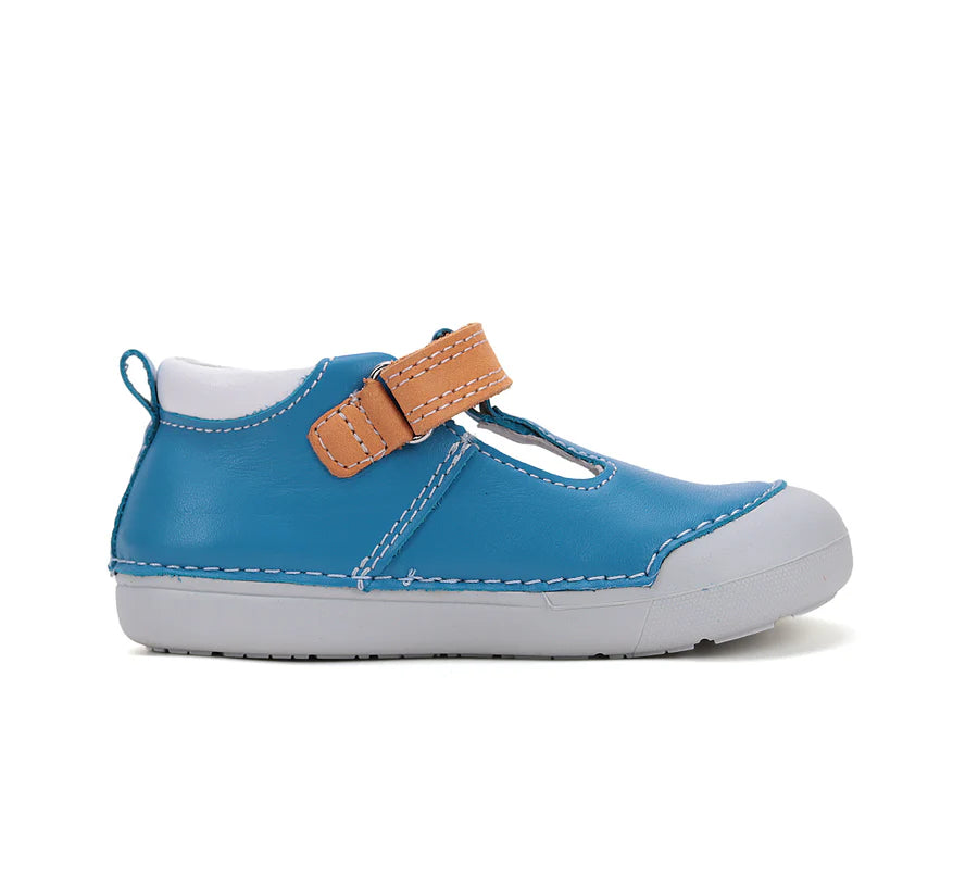 d.d.step boy leather open shoes (h066-51978b) shoes uk product image showing details