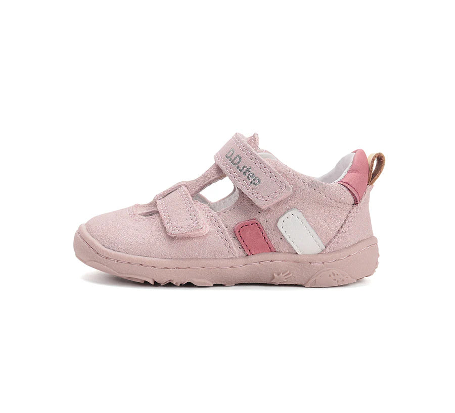 d.d.step girl barefoot open shoes (h077-61288c) shoes uk main view showing overall design for toddlers