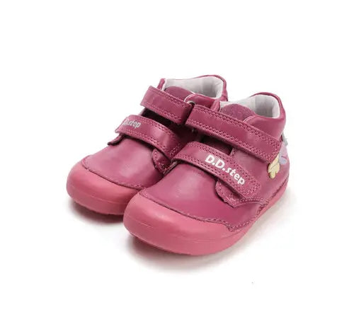d.d.step girl first step leather shoes (s066-52737) shoes uk product image showing details