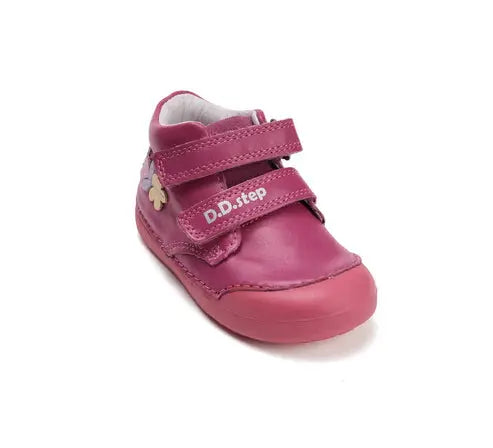 d.d.step girl first step leather shoes (s066-52737) shoes uk product image showing details