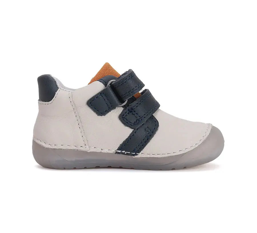 d.d.step boy barefoot shoes (s070-51698а) shoes uk side view highlighting sole flexibility and shape