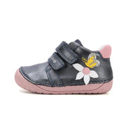 d.d.step girl barefoot shoes (s070-52656a) shoes uk main view showing overall design for toddlers