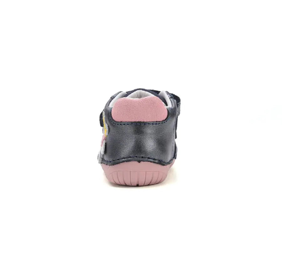 d.d.step girl barefoot shoes (s070-52656a) shoes uk product image showing details