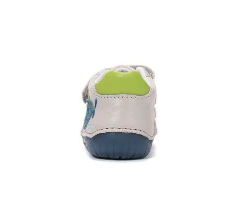 d.d.step leather barefoot boy shoes (s070-61420a) shoes uk product image showing details