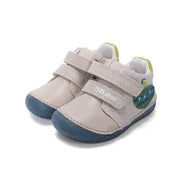 d.d.step leather barefoot boy shoes (s070-61420a) shoes uk product image showing details