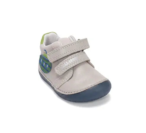 d.d.step leather barefoot boy shoes (s070-61420a) shoes uk product image showing details