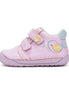 d.d.step bird girl barefoot leather shoes (s070-61646a) shoes uk main view showing overall design for toddlers
