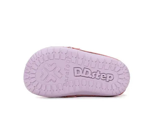 d.d.step bird girl barefoot leather shoes (s070-61646a) shoes uk product image showing details