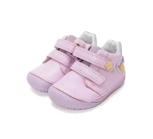 d.d.step bird girl barefoot leather shoes (s070-61646a) shoes uk product image showing details