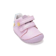 d.d.step bird girl barefoot leather shoes (s070-61646a) shoes uk product image showing details