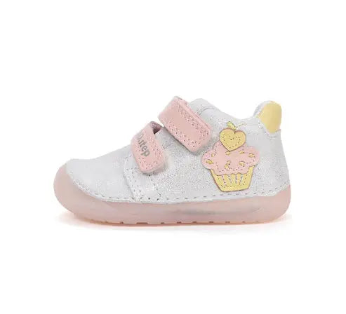 d.d.step girl barefoot shoes (s070-61798a) shoes uk main view showing overall design for toddlers