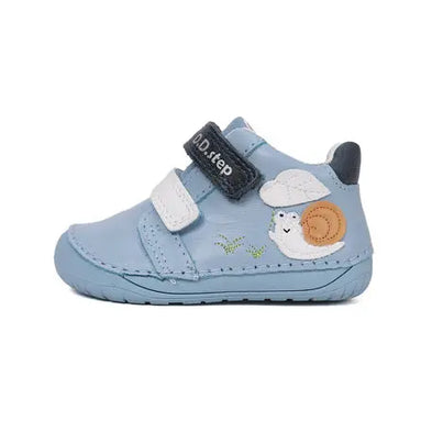 d.d.step boy barefoot shoes (s070-61995a) shoes uk main view showing overall design for toddlers