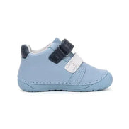 d.d.step boy barefoot shoes (s070-61995a) shoes uk close up of material and stitching details