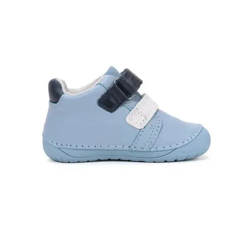 d.d.step boy barefoot shoes (s070-61995a) shoes uk close up of material and stitching details