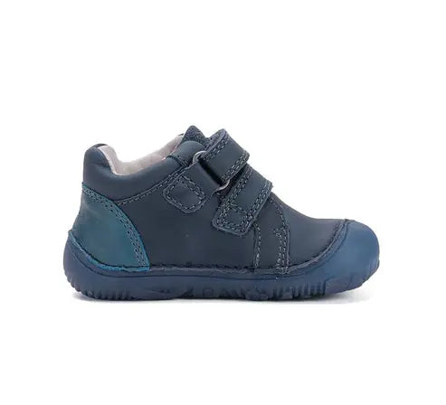 d.d.step boy barefoot shoes (s073-52875) shoes uk close up of material and stitching details