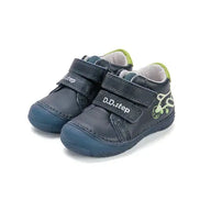 Top view toddler first walking shoes breathable soft leather