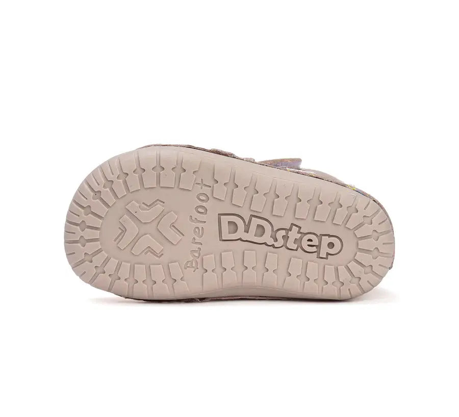 d.d.step little girl barefoot padded ankle boots (w070-52624a) boots uk product image showing details