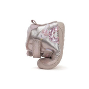 d.d.step little girl barefoot padded ankle boots (w070-52624a) boots uk product image showing details