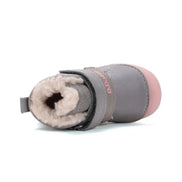 d.d.step little girl padded ankle boots (w082-52314b) boots uk product image showing details